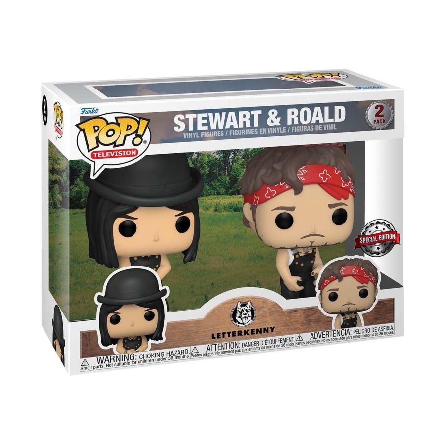 Letterkenny - Roald And Stewart 2-Pack (Pop! Vinyl)