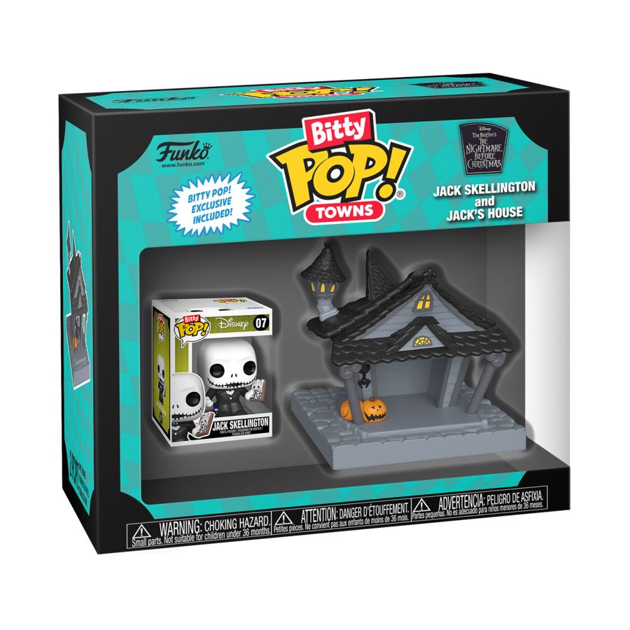The Nightmare Before Christmas - Jack at Home Bitty Pop Town (Pop! Vinyl)