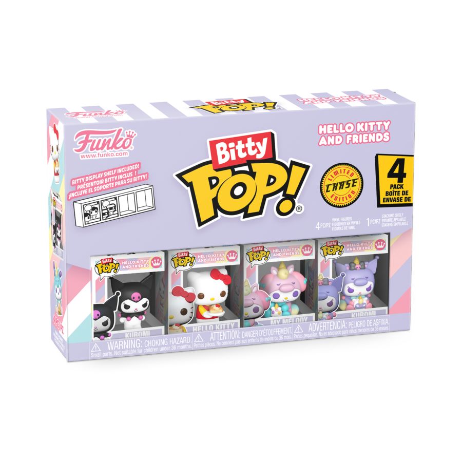 Sanrio - Kuromi Bitty 4-Pack (Pop! Vinyl)