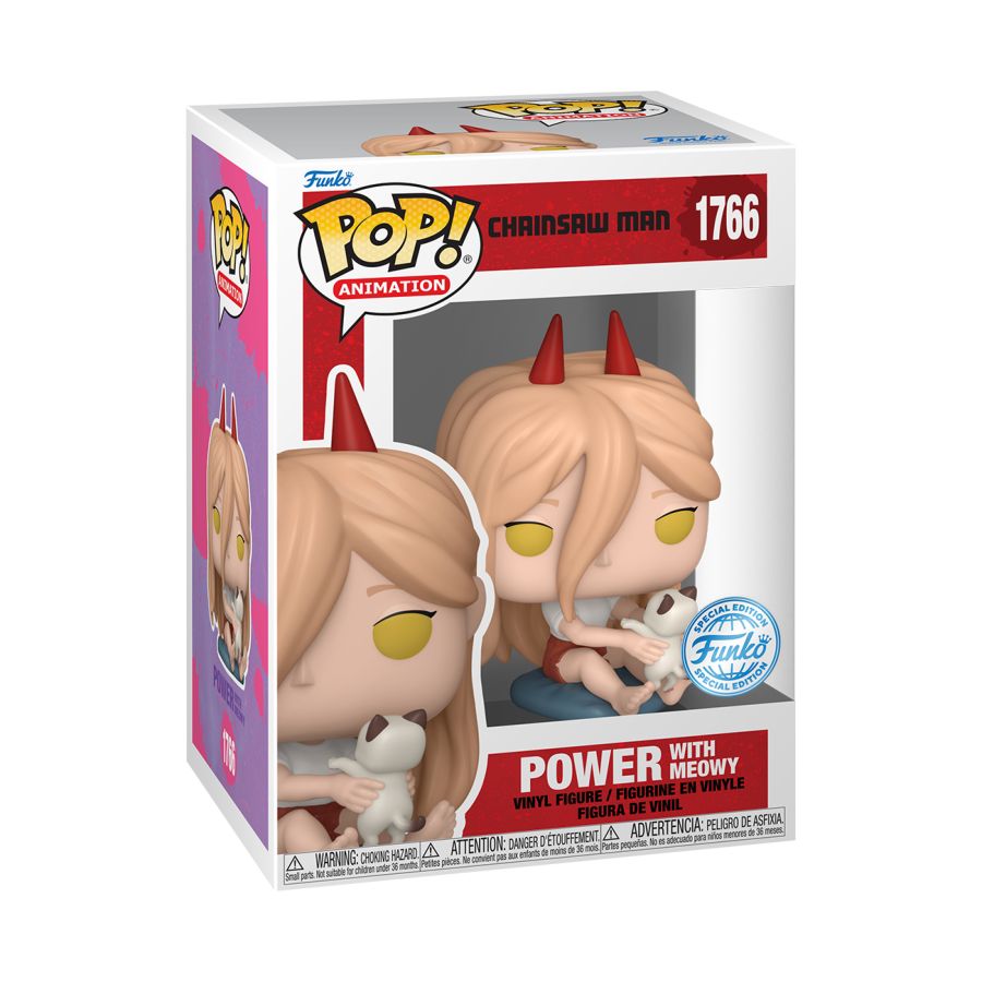 Chainsaw Man - Power With Meowy (Pop! Vinyl)