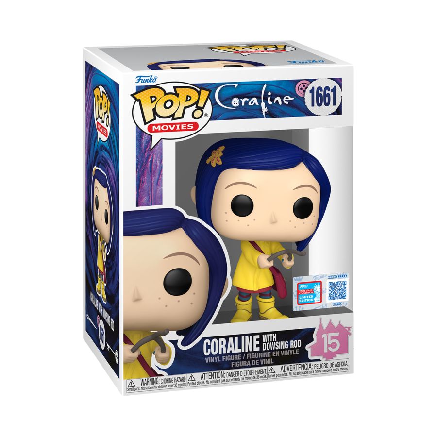 Coraline - Coraline With Dowsing Rod NYCC 2024 (Pop! Vinyl)