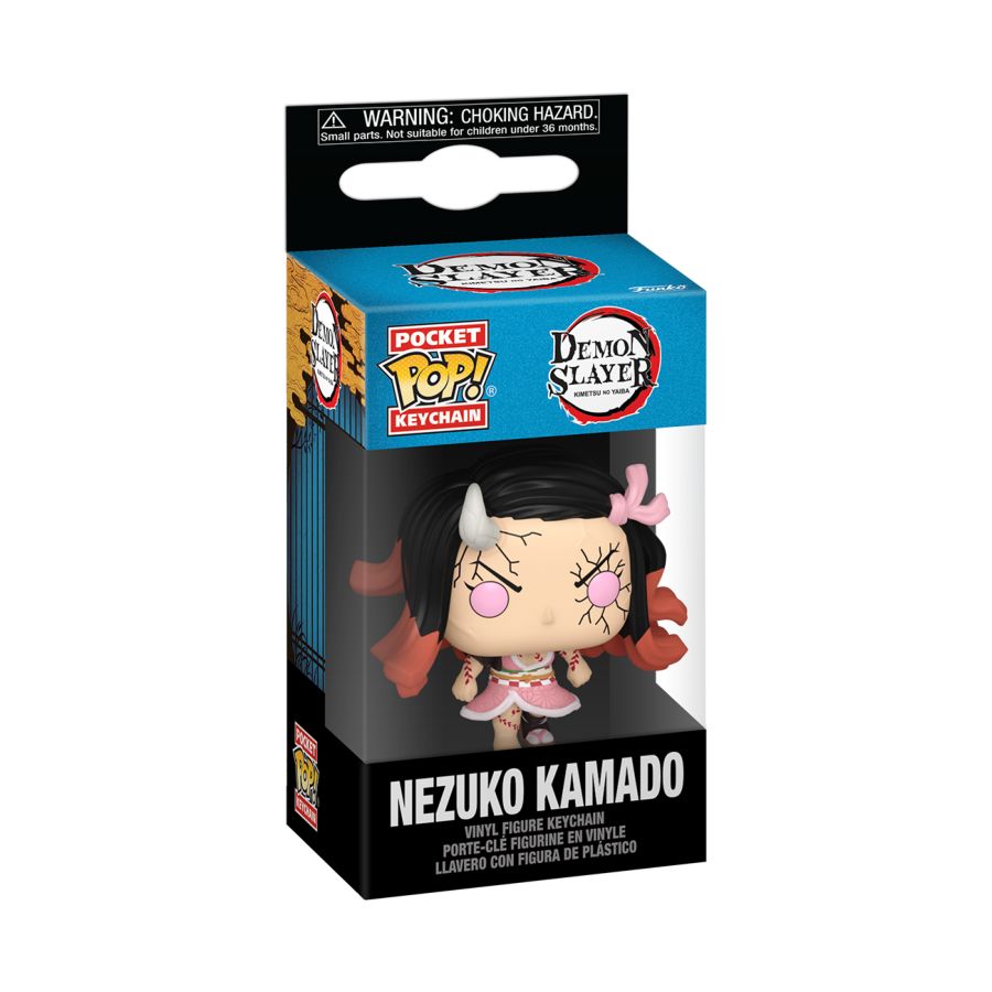 Demon Slayer - Nezuko Kamado Demon Form Keychain (Pop! Vinyl)