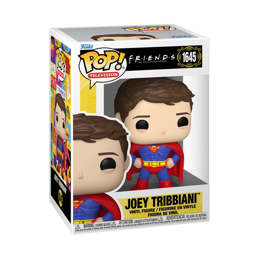 Friends - Joey Superman Costume (Pop! Vinyl)