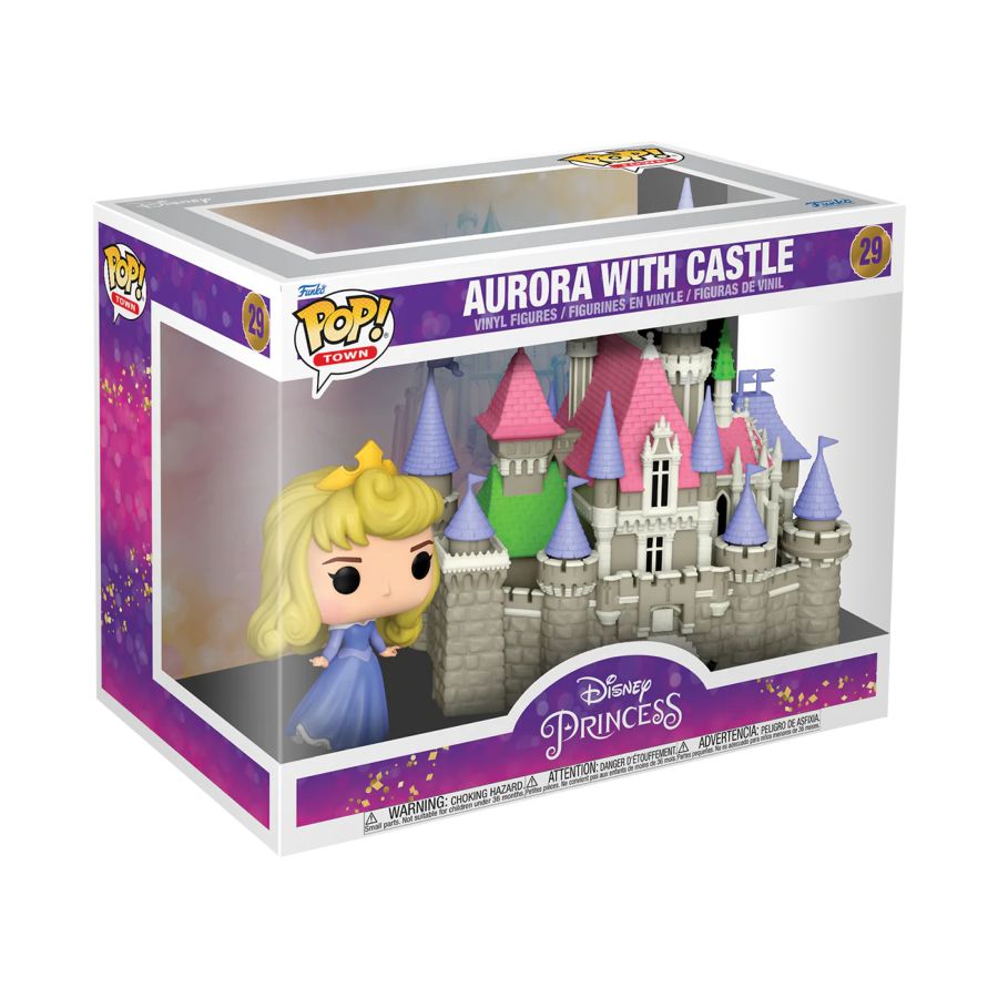 Sleeping Beauty - Aurora With Castle Pop Town (Pop! Vinyl)