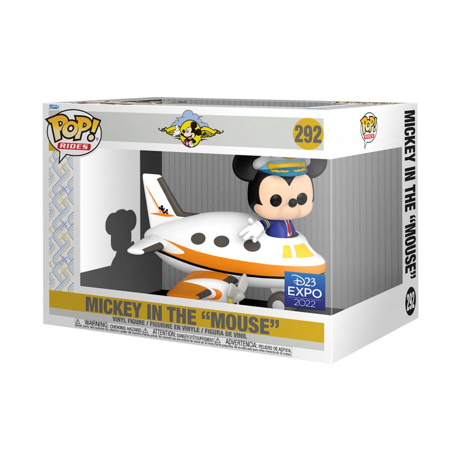 Disney - Mickey With Plane D23 Pop! Ride (Pop! Vinyl)