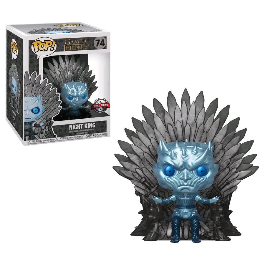 Game Of Thrones - Night King Throne Metallic Deluxe (Pop! Vinyl)