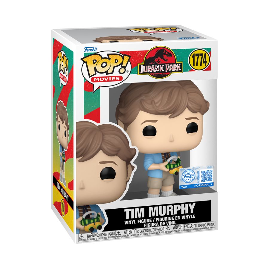 Jurassic Park - Tim Murphy With Night-Vision Goggles (Pop! Vinyl)