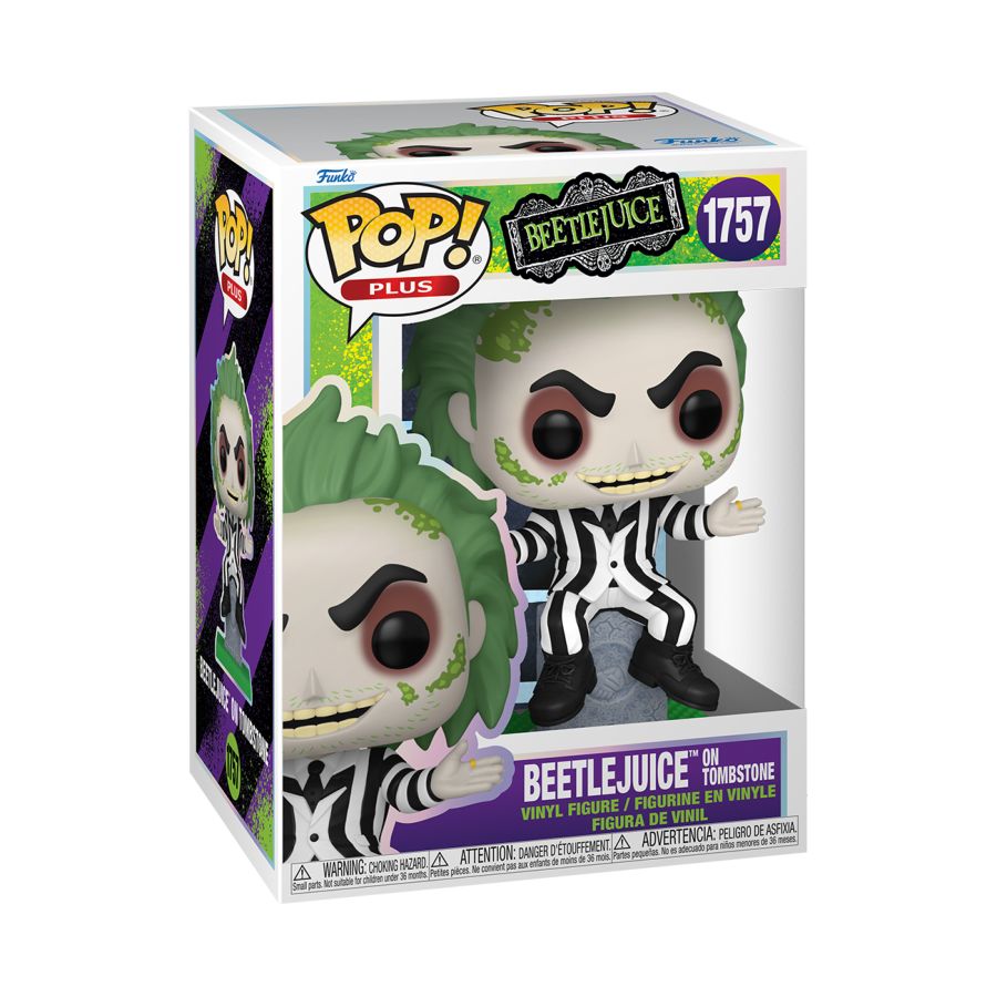 Beetlejuice - Beetlejuice On Tombstone (Pop! Vinyl)
