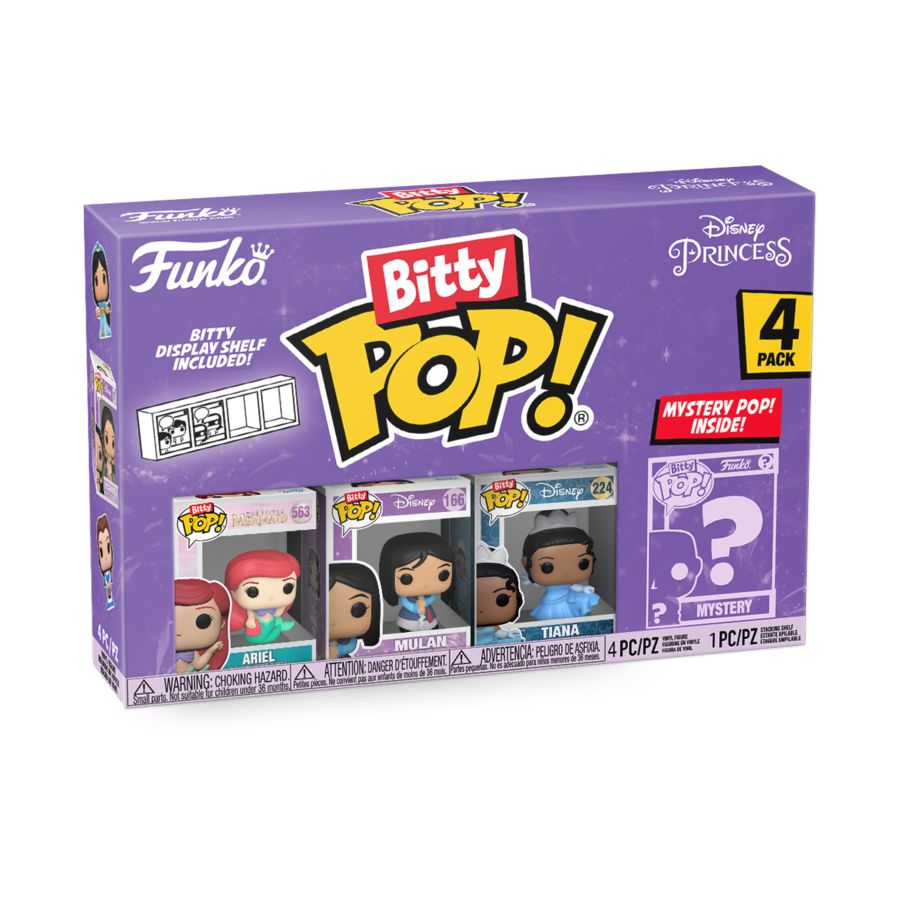 Disney Princess - Ariel Bitty 4-Pack (Pop! Vinyl)