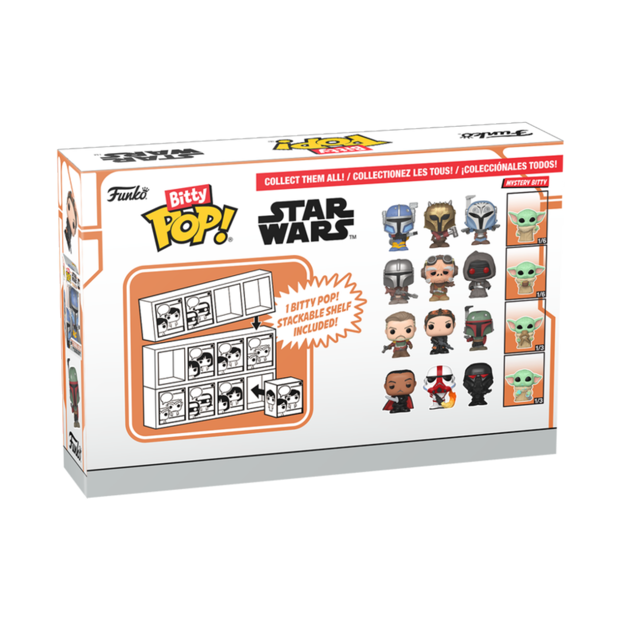 Star Wars: Mandalorian - Mandalorian 4-Pack (Pop! Vinyl)
