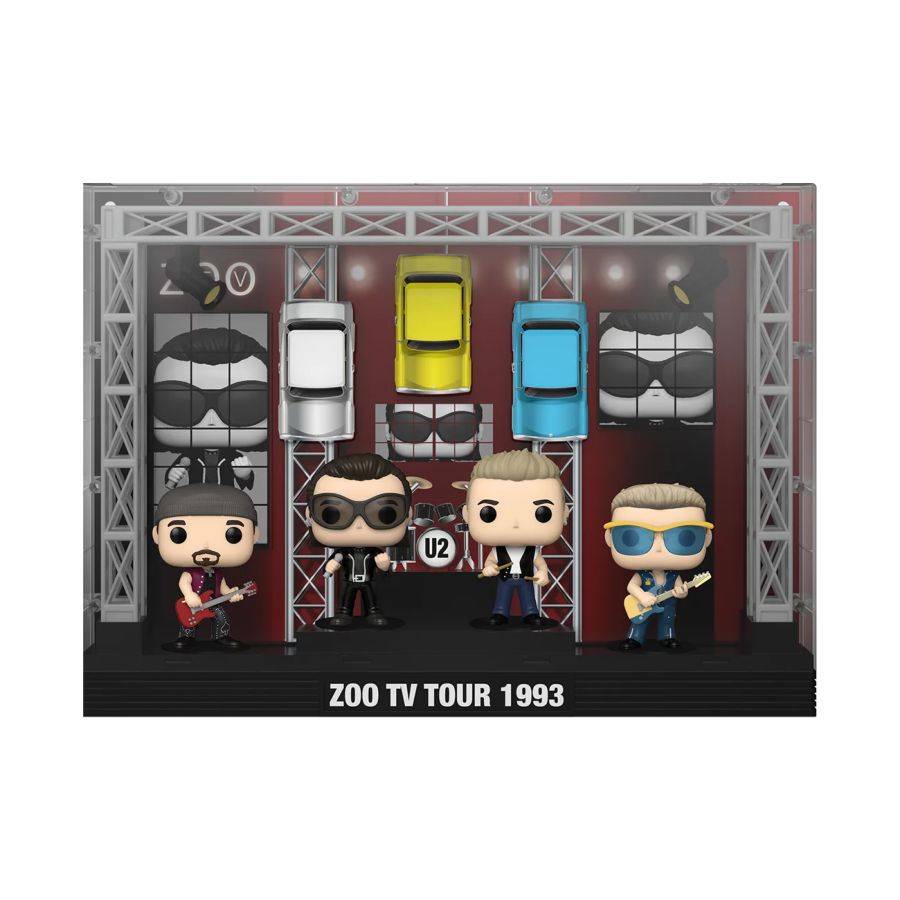 U2 - Zoo TV 1993 Tour Deluxe Pop! Moment (Pop! Vinyl)