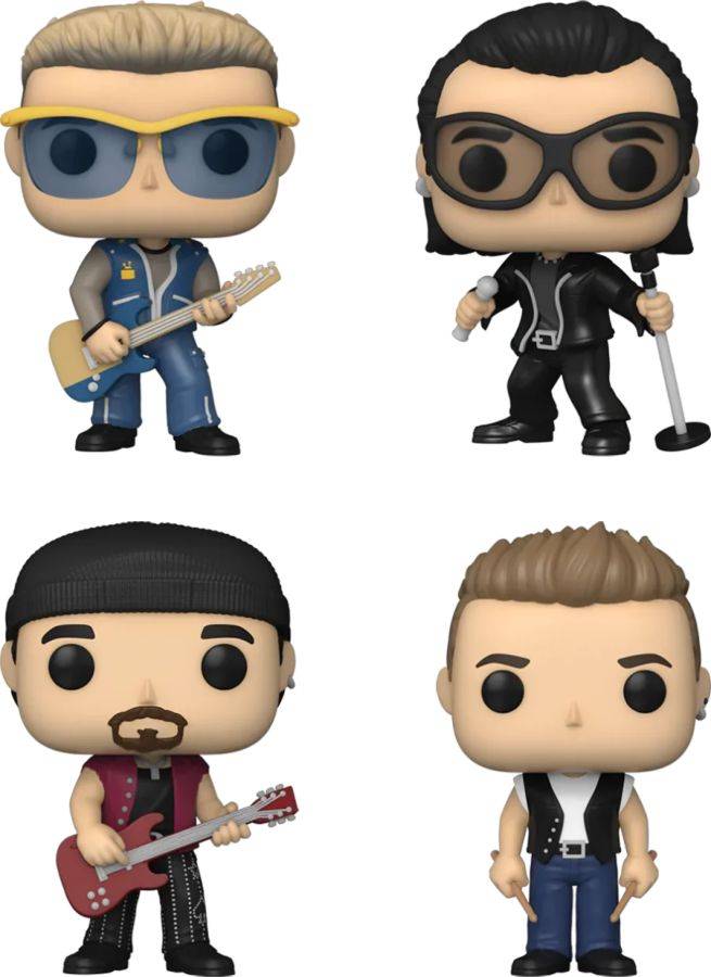 U2 - Zoo TV 4-Pack (Pop! Vinyl)
