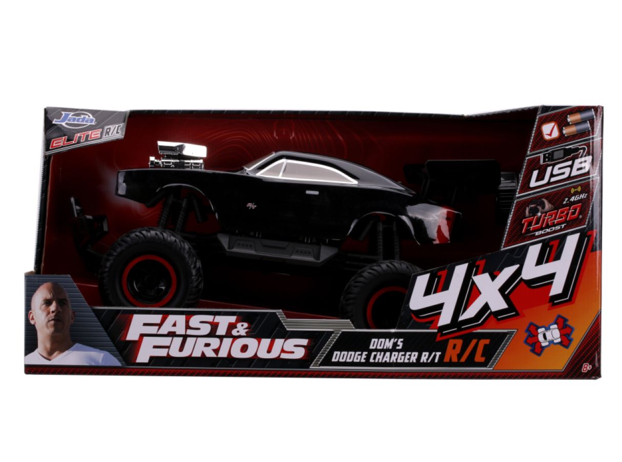 Fast And Furious - Dom's 1970 Dodge Charger Elite Off-Road 1:12 Scale Remote Control (Model Car)