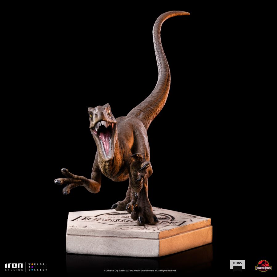 Jurassic Park - Velociraptor A Icons (Statue)