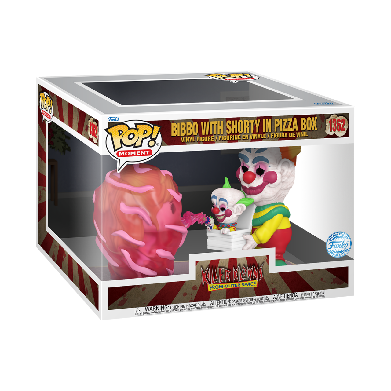 Killer Klowns - Pizza Box Shorty Pop! Moment (Pop! Vinyl)