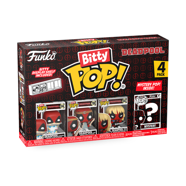 Deadpool - Sleepover Bitty 4-Pack (Pop! Vinyl)