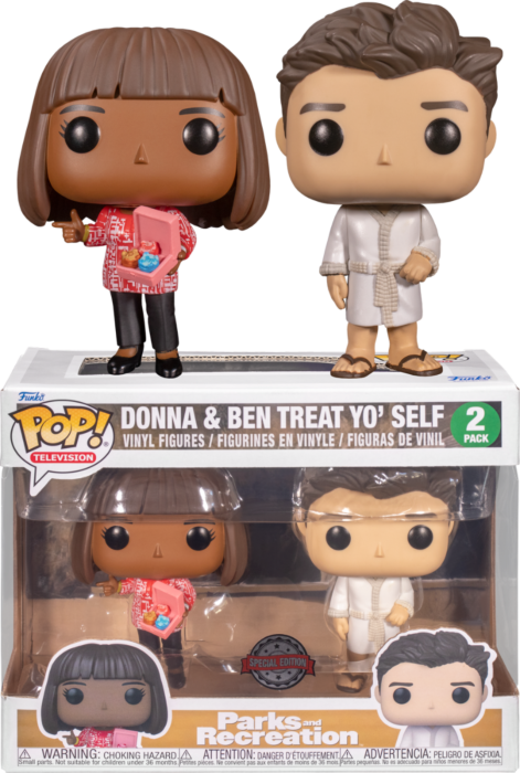 Parks And Recreation - Treat Yo Self 2-Pack (Pop! Vinyl)