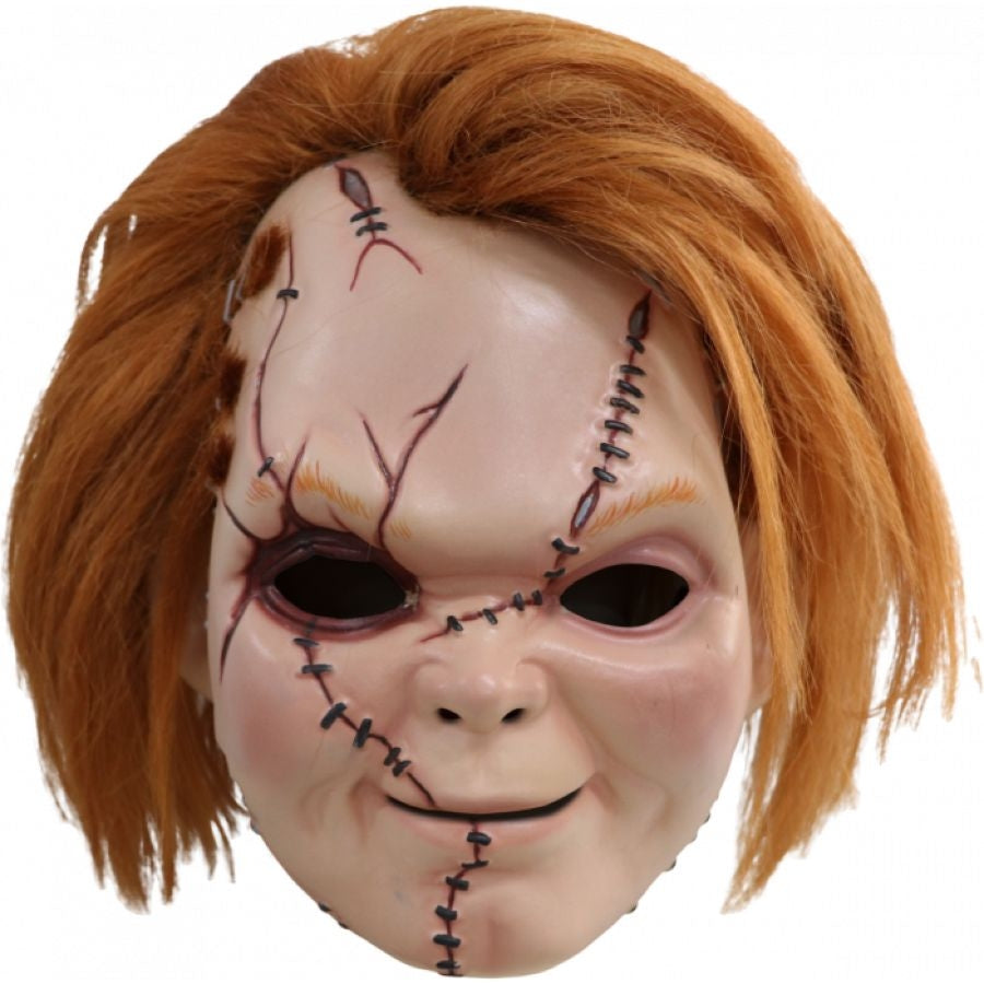 Child's Play 6: Curse Of Chucky - Chucky Scarred Plastic Mask With Hair