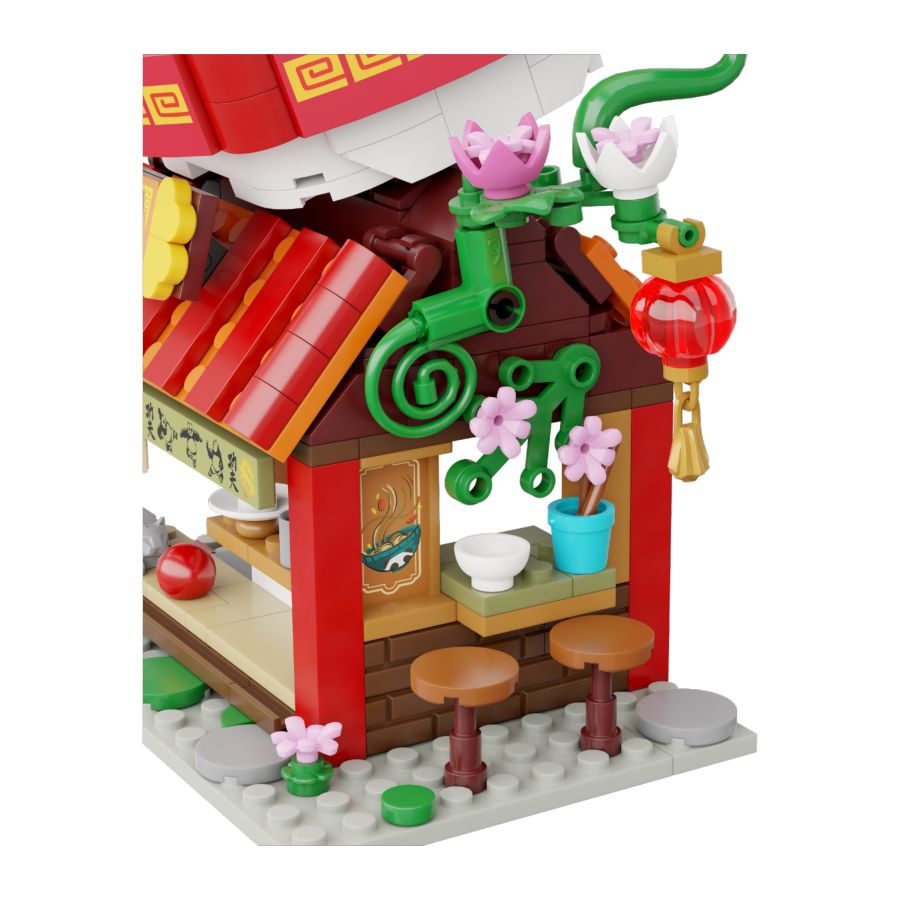 Kung Fu Panda - Zhen’s Noodle Restraurant 359 Pieces (Buildable Set)