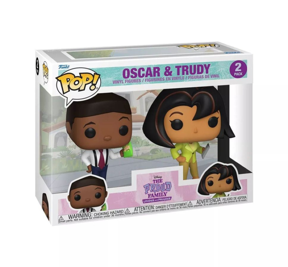 The Proud Family - Oscar And Trudy 2-Pack (Pop! Vinyl)
