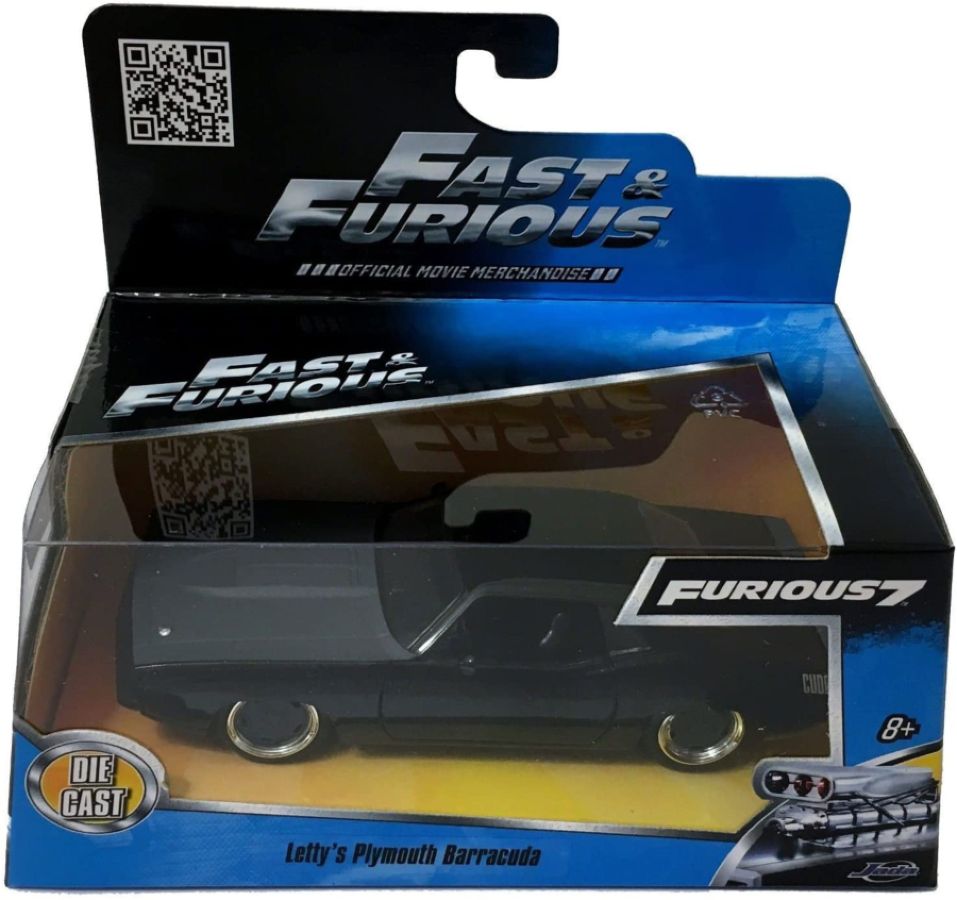 Fast And Furious - 1973 Plymouth Barracuda 1:32 Scale Hollywood Ride (Model Car)