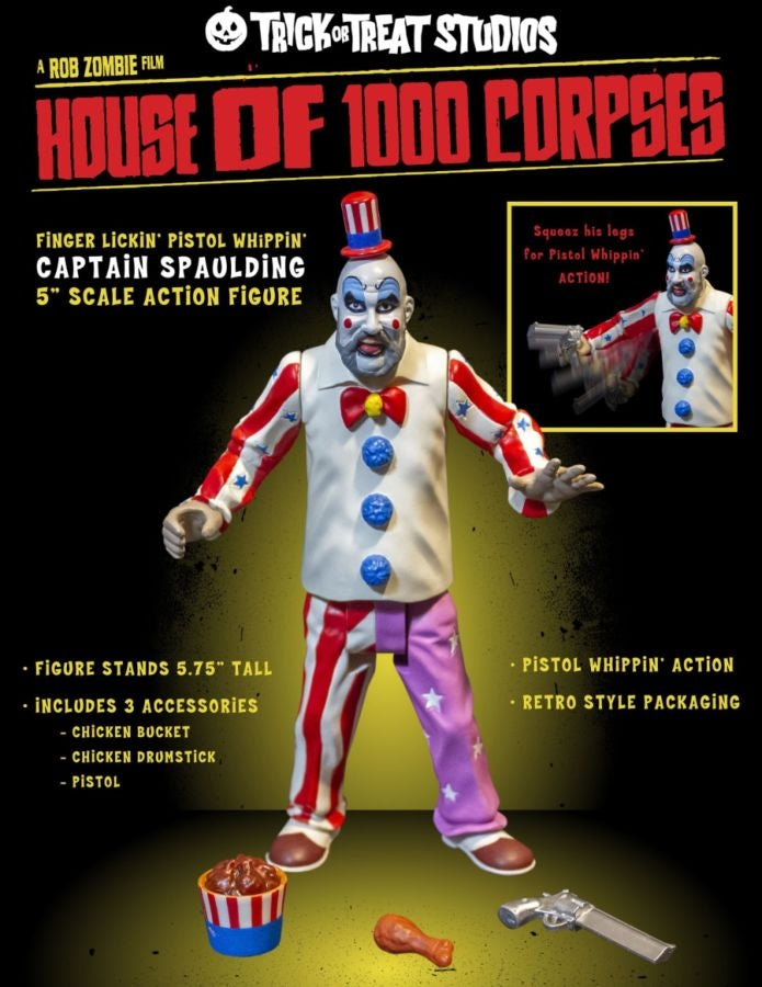 House Of 1000 Corpses - Captain Spaulding 5" (Action Figure)