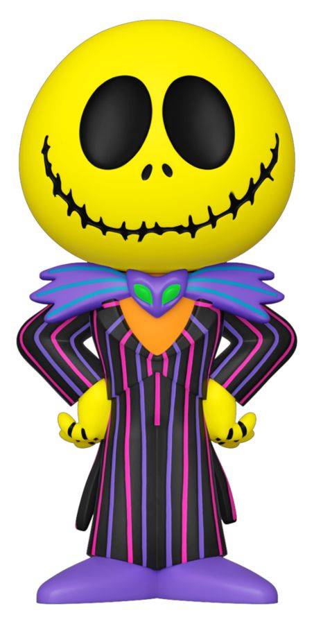 The Nightmare Before Christmas - Jack Skellington Black Light Vinyl Soda (Pop! Vinyl)