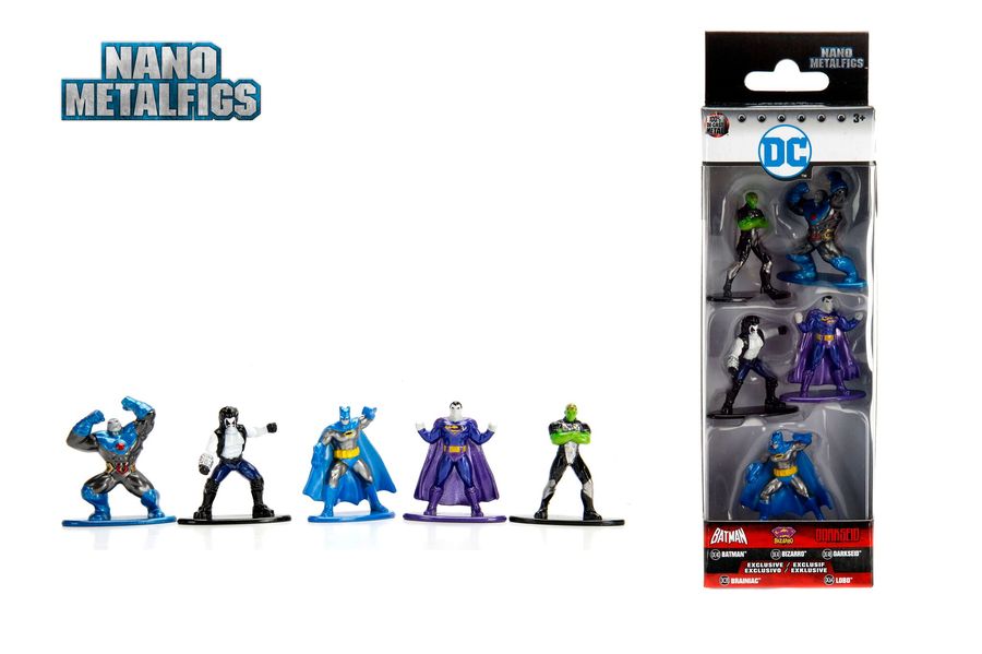 DC Comics - Nano Metalfigs 5-Pack Wave 03 Assortment
