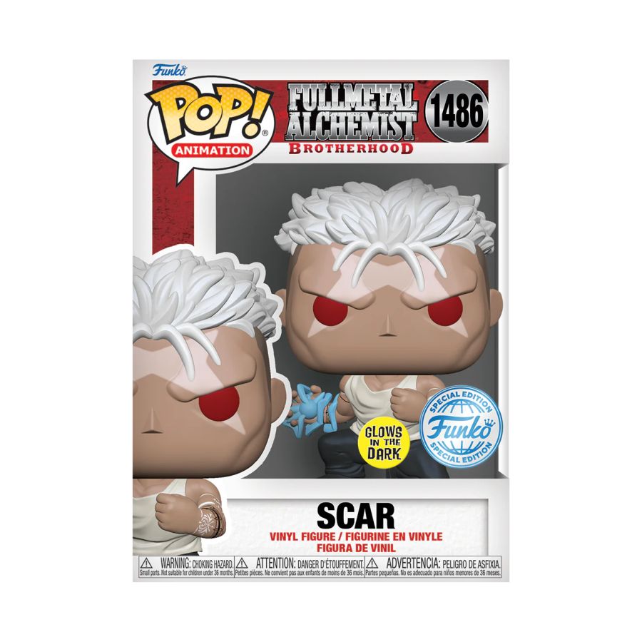 Fullmetal Alchemist: Brotherhood - Scar Glow (Pop! Vinyl)