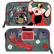 Alice In Wonderland - Queen Of Hearts Zip (Purse)