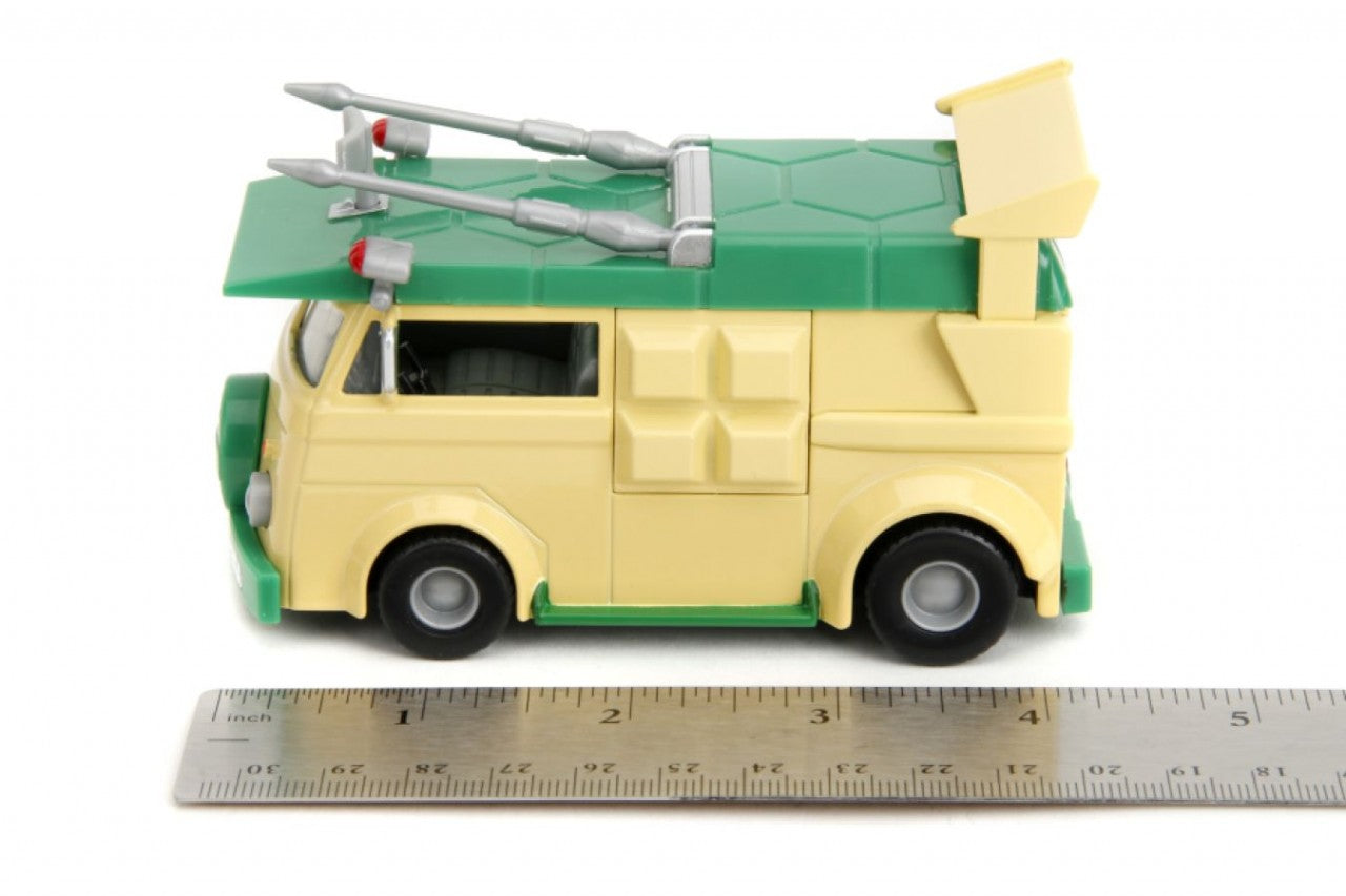 Hollywood Rides - Teenage Mutant Ninja Turtles Party Wagon 1:32 Scale Diecast (Model Vehicle)