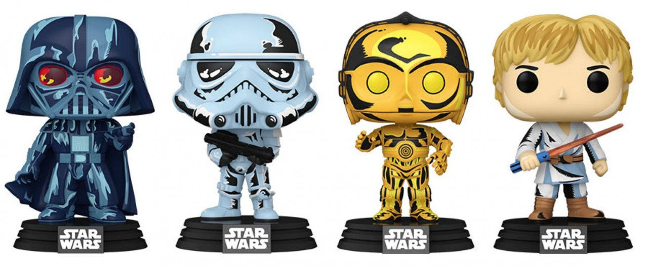 Star Wars - Retro Series 4-Pack (Pop! Vinyl)