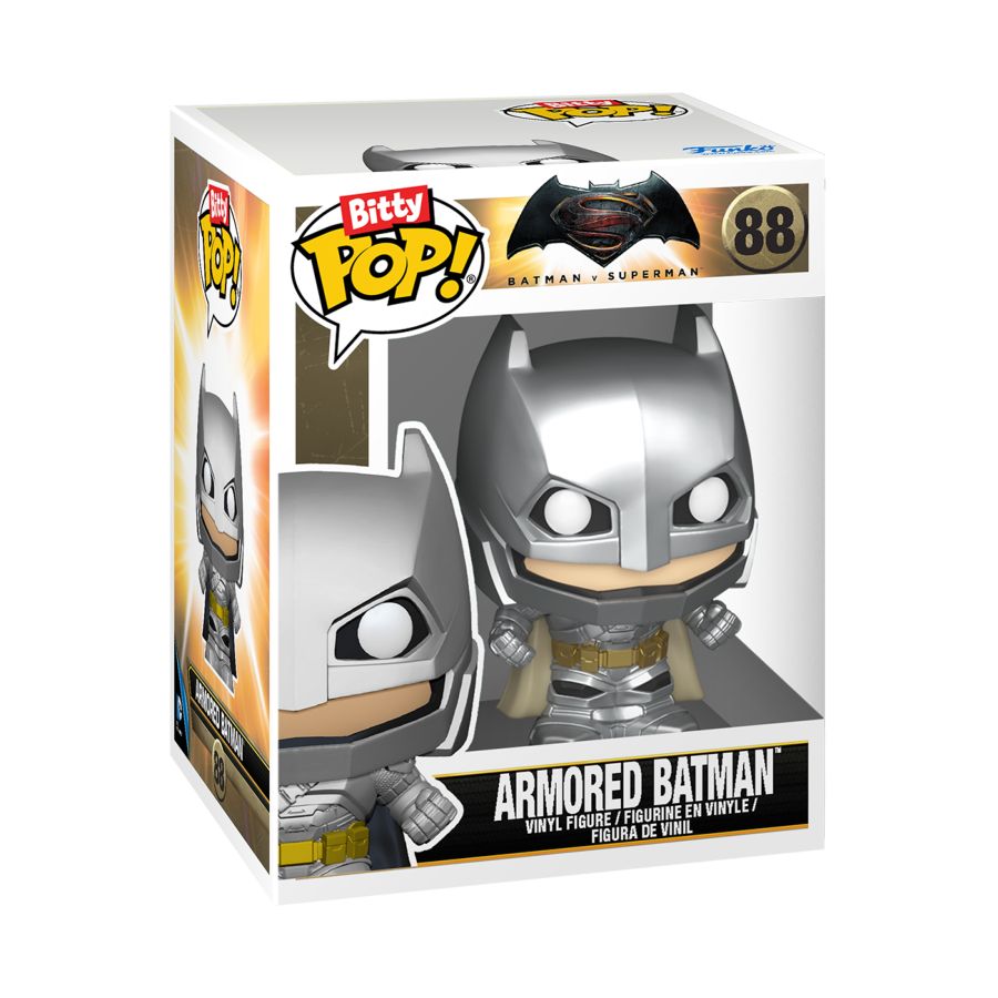 Batman - Batman With Batmobile Bitty Pop! Ride (Pop! Vinyl)