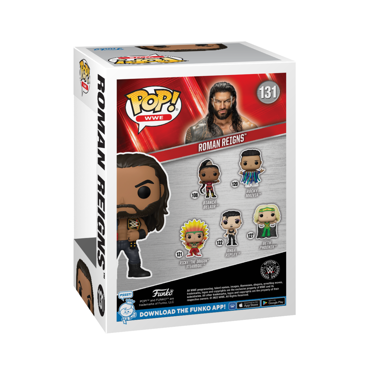 WWE - Roman Reigns With Belts (Pop! Vinyl)
