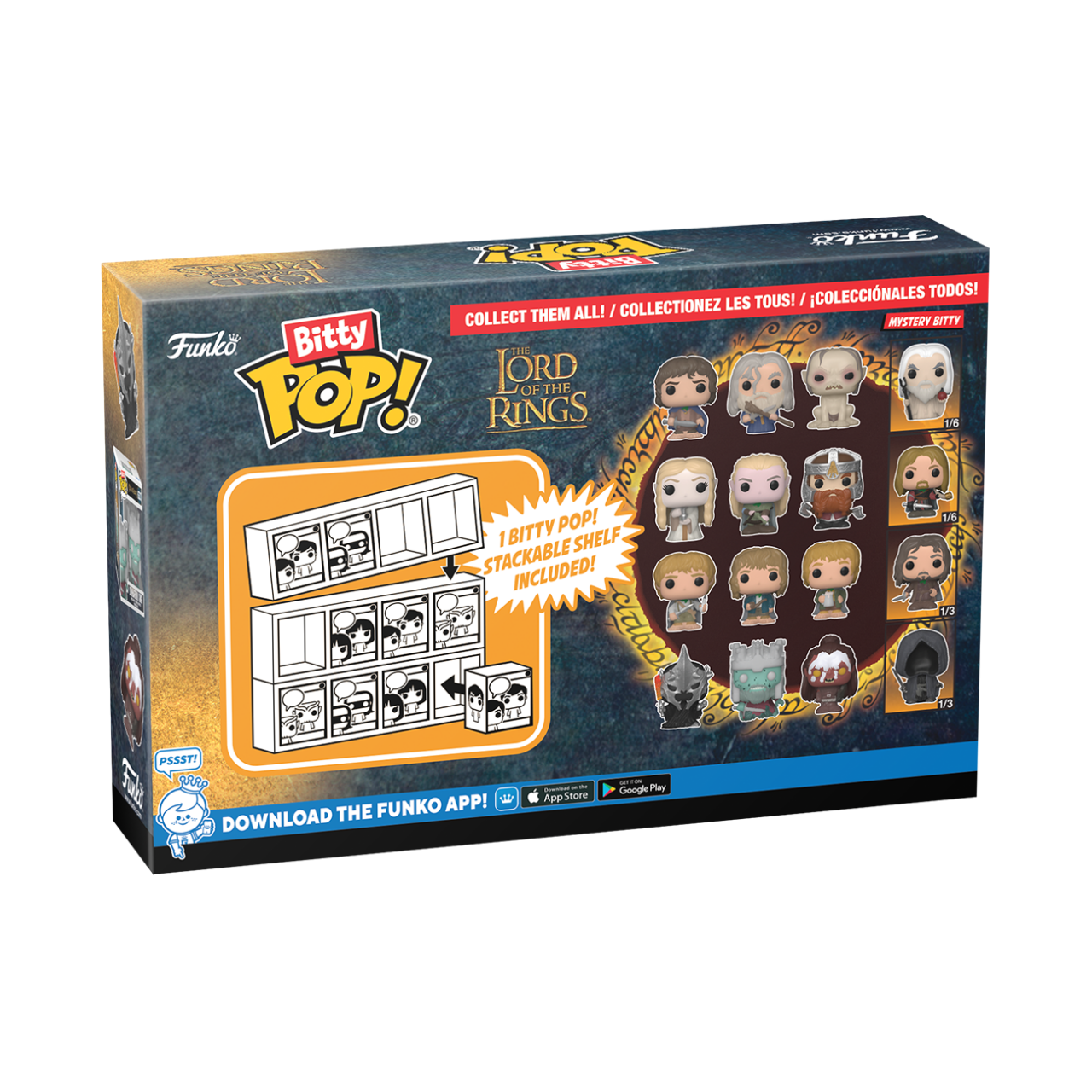 Lord Of The Rings - Samwise Bitty 4-Pack (Pop! Vinyl)