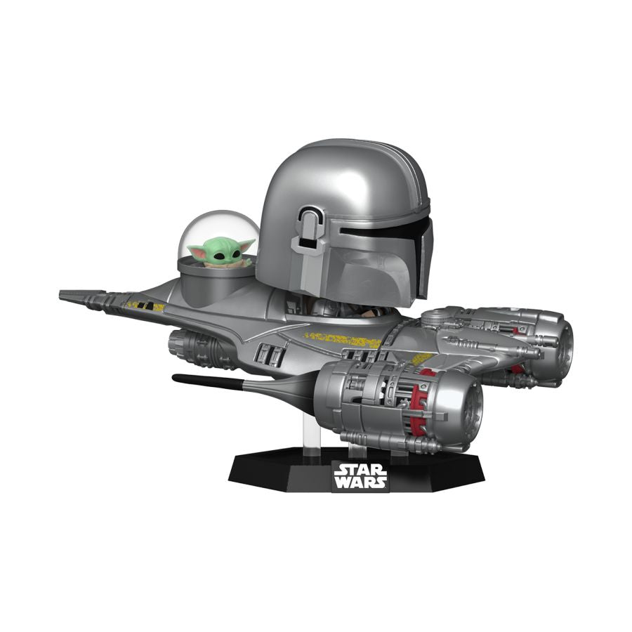 Star Wars - The Mandalorian And Grogu In N1 Starfighter Pop! Ride (Pop! Vinyl)