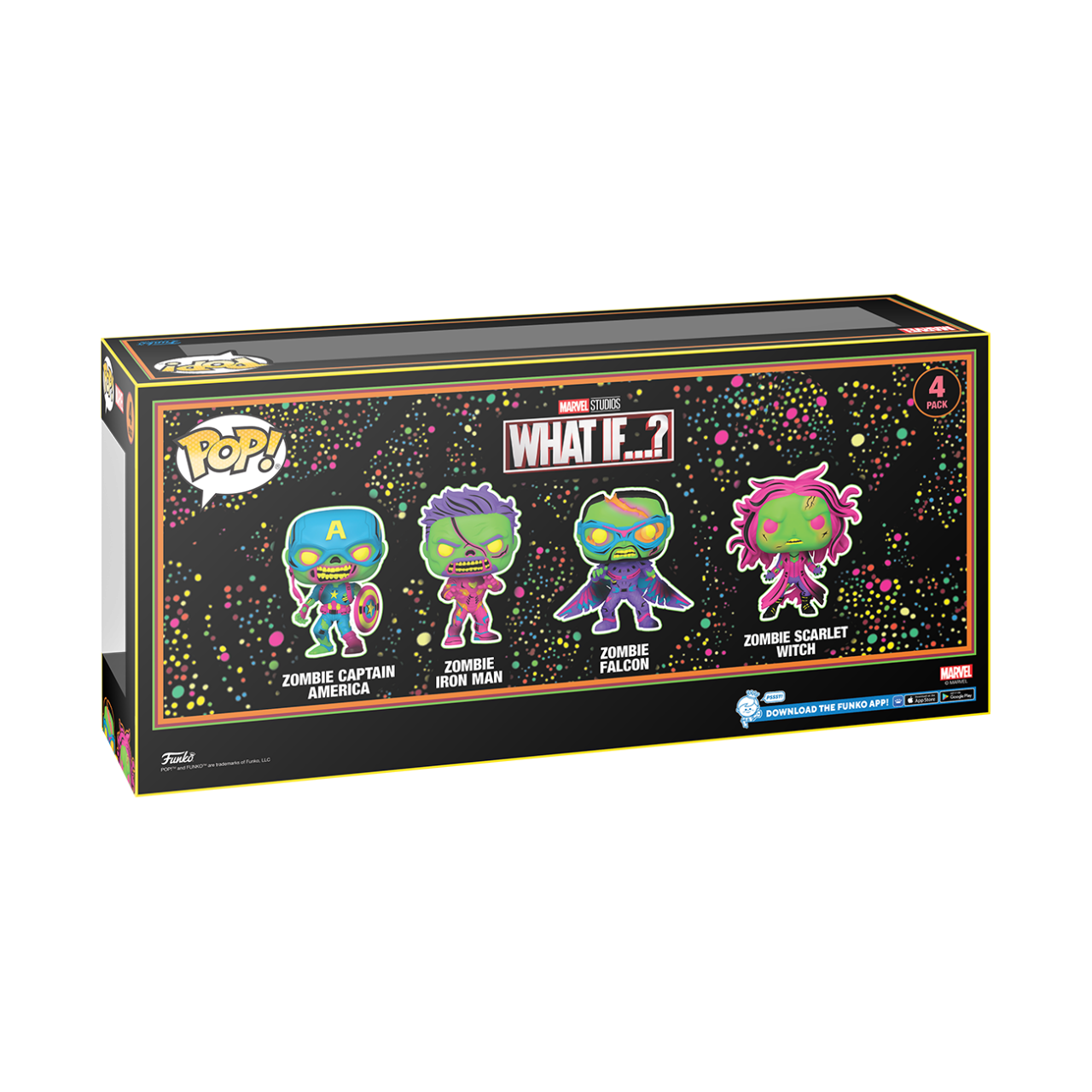 What If - Blacklight 4-Pack (Pop! Vinyl)
