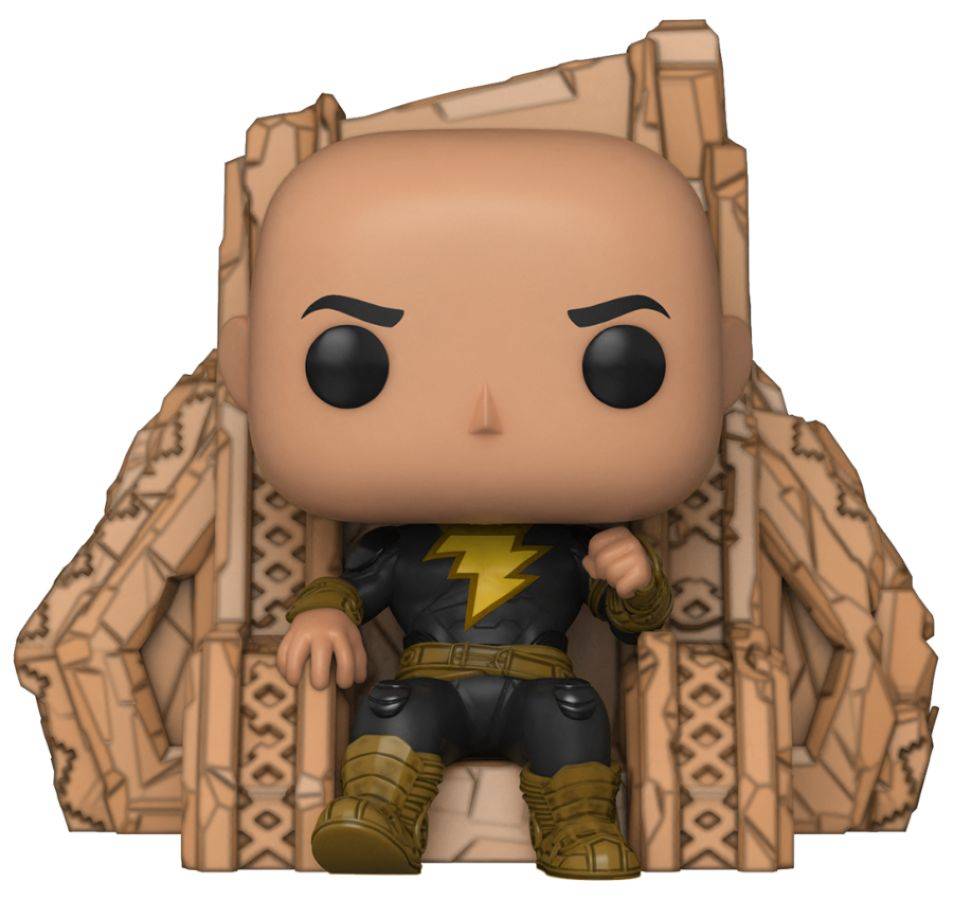 Black Adam 2022 - Black Adam On Throne Deluxe (Pop! Vinyl)