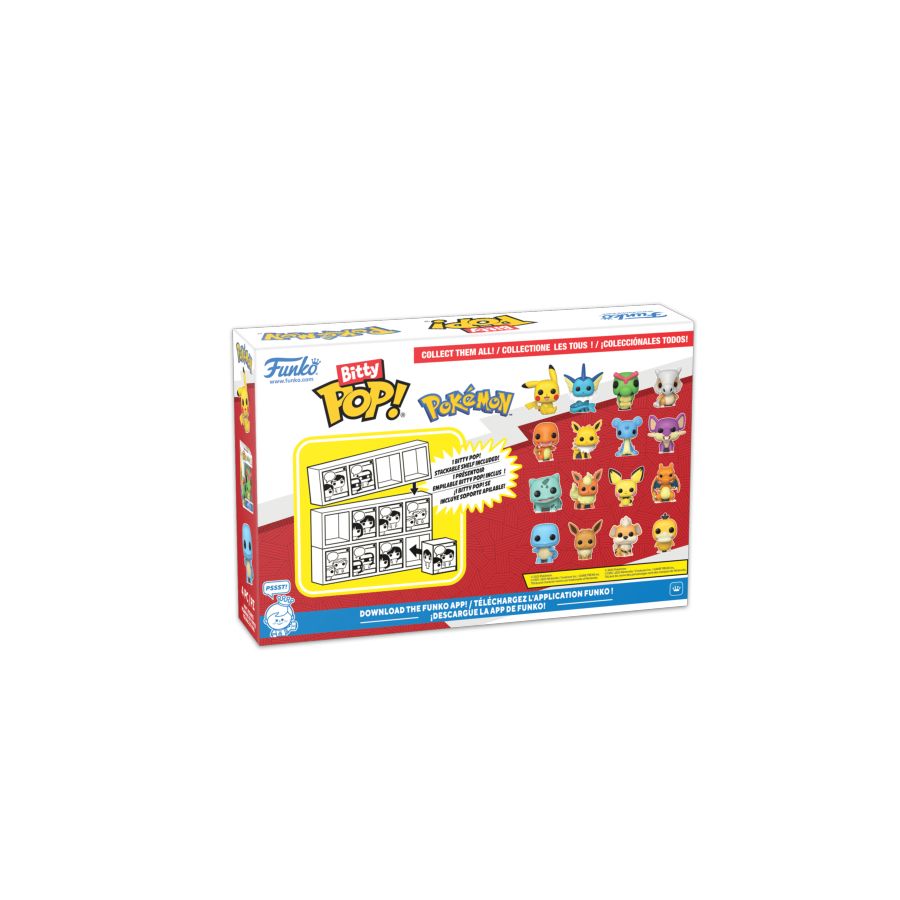 Pokemon - Charmander Bitty 4-Pack (Pop! Vinyl)