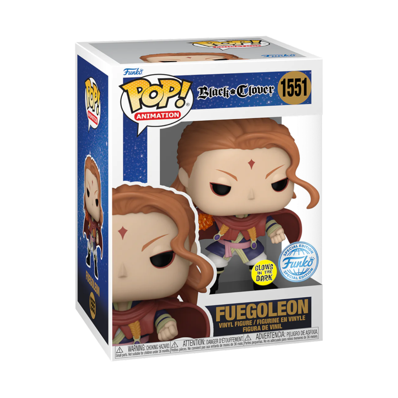 Black Clover - Fuegoleon Glow (Pop! Vinyl)