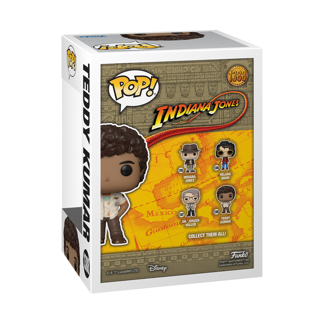 Indiana Jones 2023 - Teddy Kumar (Pop! Vinyl)