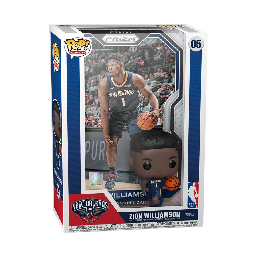 NBA - Zion Williamson Pop! Trading Card (Pop! Vinyl)