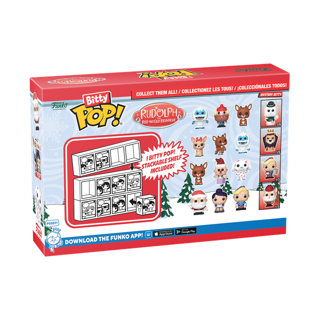 Rudolph - Rudolph Bitty 4-Pack (Pop! Vinyl)