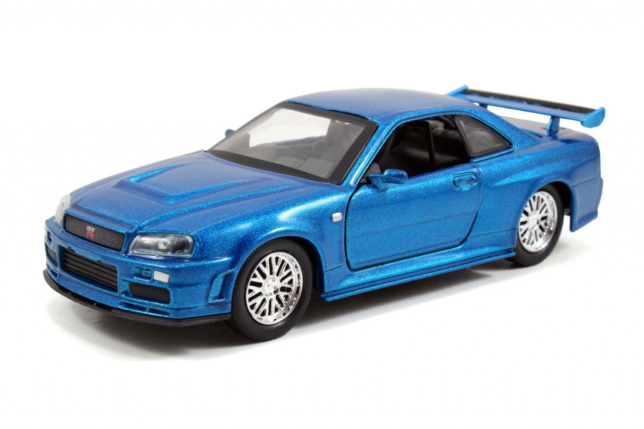 Fast And Furious - Brian's Nissan Skyline GT-R Twin Pack 1:32 Scale (Model Car)