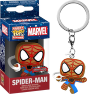 Spider-Man Holiday Pocket Keychain (Pop! Vinyl)