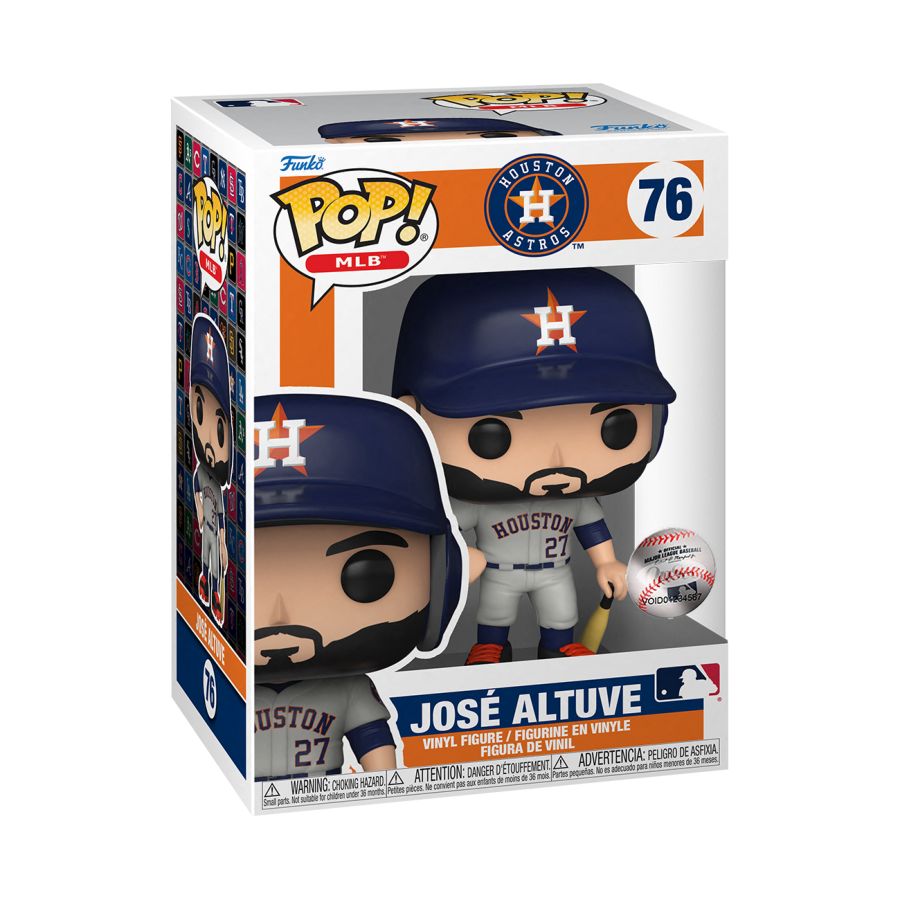 MLB: Astros - Jose Altuve (Away Jersey) (Pop! Vinyl)