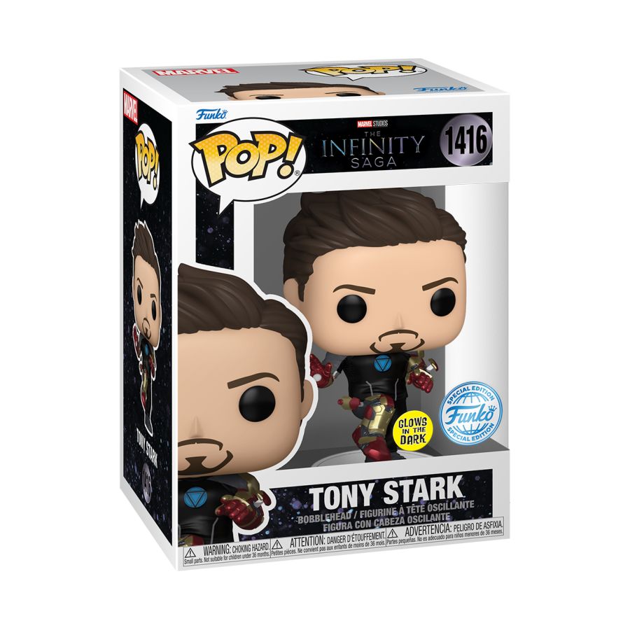 Iron Man 3 - Iron Man Mk 42 Glow (Pop! Vinyl)