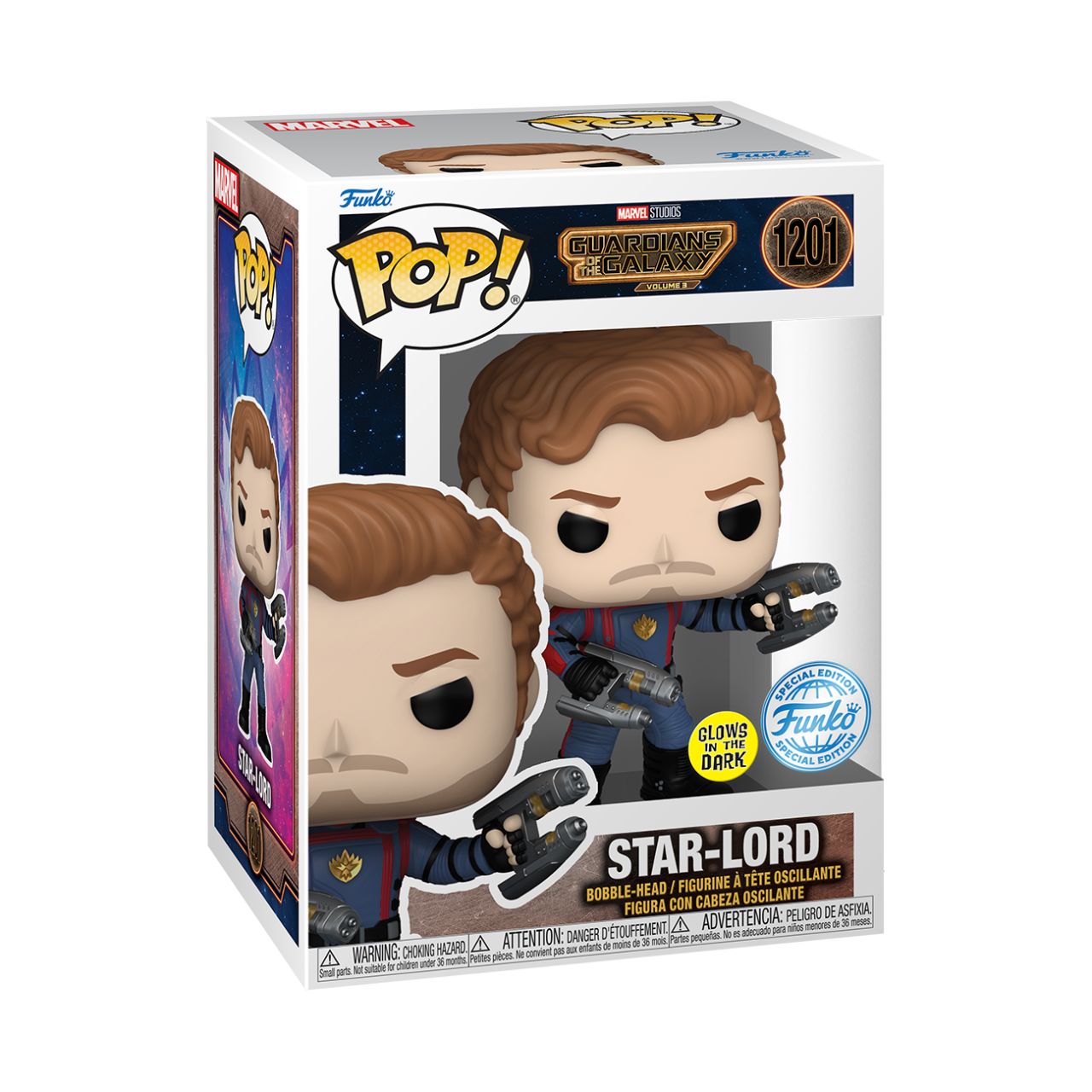 Guardians Of The Galaxy 3 - Star Lord Glow (Pop! Vinyl)