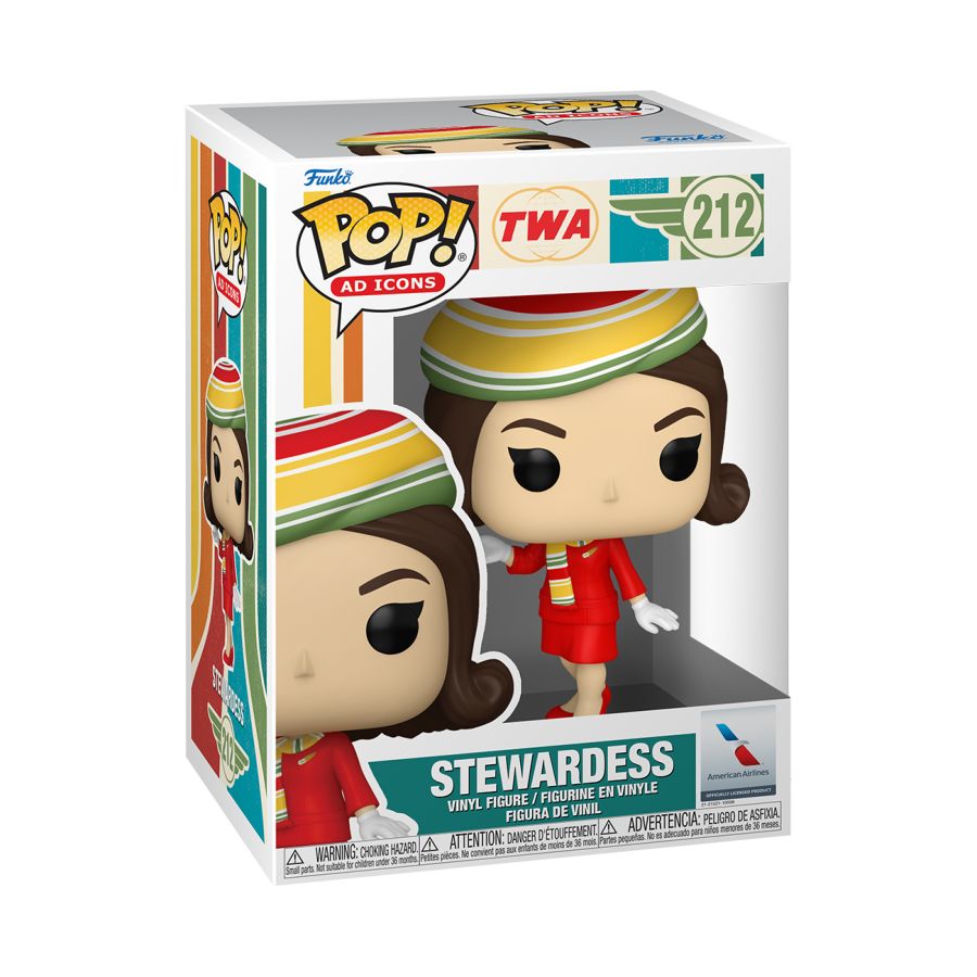 Ad Icons: TWA - Stewardess (Pop! Vinyl)