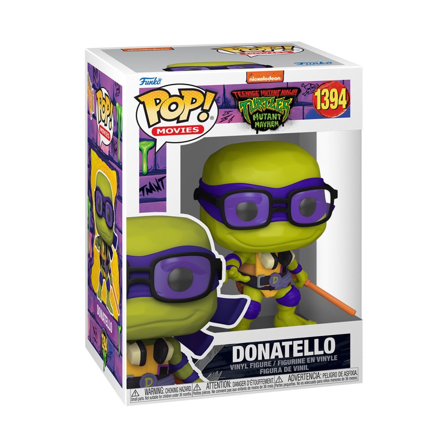 Teenage Mutant Ninja Turtles: Mutant Mayhem 2023 - Donatello (Pop! Vinyl)
